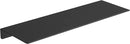 JOOM Metal Wall Shelf, Black Floating Shelf, Small Bathroom Shelf, 16" Display Shelves for Wall Storage (Black, 16 in) by CozyNest Decor