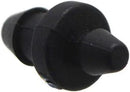lasenersm 100 Pieces Drip Irrigation Tube End Closure Goof Hole Plugs Drip End Plug Fitting for 5 mm/7 mm Tube, Black by GreenHaven Gardens