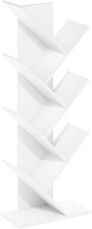 Furinno Tree Bookshelf 7-Tier Floor Standing Tree Bookcase, White by TinyTreasures Baby Boutique