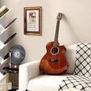 41 Inch Full Size Acoustic Guitar with Sapele Body Strap Picks by LJGDeals