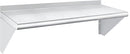 HARDURA Stainless Steel Shelf 12" x 36", 230lb Commercial Shelves Wall Mount Metal Shelving with Backsplash and Brackets for Kitchen, Restaurant, Laundry Room and Home by CozyNest Decor