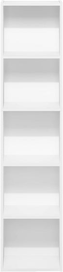 Furinno Luder Bookcase / Book / Storage, 5-Tier Cube, White by TinyTreasures Baby Boutique