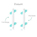 Frida Baby 3-in-1 Nose, Nail + Ear Picker [2 Count] by Frida Baby The Makers of NoseFrida The SnotSucker, Safely Clean Baby's Boogers, Ear Wax & More by TinyTreasures Baby Boutique