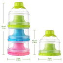 Accmor Baby Formula Dispenser, Non-Spill Stackable Formula Dispenser On The Go, Baby & Kids Snack Containers, Formula Container for Travel, BPA Free by TinyTreasures Baby Boutique