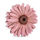NAT & Jules Gerbera Daisy Flower Shaped Dimensional Indoor Outdoor 12 inch Cast Resin Decorative Garden Stepping Stone, Patio, Walkway Sculpture Yard Art, Pink by CozyNest Decor