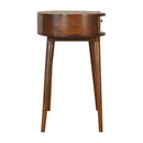 Rounded Writing Desk - Chestnut by HouseOfZazla