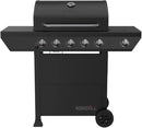 Nexgrill 5-Burner Gas Grill with Side Burner, 67,000 BTUs, 618 SQ. In. Cooking Area, Propane BBQ Grill with Stainless Steel Panel for Outdoor Cooking, Patios, and More - 720-1142 by GreenHaven Gardens