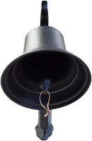 NACH Rustic Cast Iron Doorbell, Medium Door Bells for Homes, Classic Dinner Bell, Black Doorbell, 12.2 x 7.7 x 8.3 Inches, JS-90-096 by GreenHaven Gardens