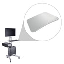 Yescom Mobile Computer Cart Pull Out Keyboard Tray by yescomusa