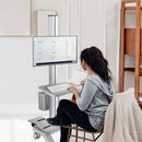 Yescom Mobile Computer Cart Pull Out Keyboard Tray by yescomusa