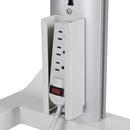 Yescom Mobile Computer Cart Cable Organizer