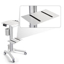 Yescom Mobile Computer Cart Printer Shelf by yescomusa