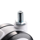 Yescom Mobile Computer Cart Lockable Swivel Caster Wheels 2Pcs