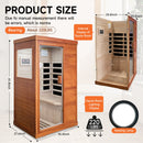 HOSAUNA Infrared Sauna Room - Single Room