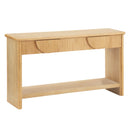 55" Fluted Console Table