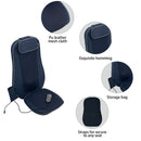 Shiatsu Back Massager with Kneading and Heating-Dark Blue