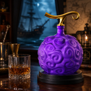 Fruit Whiskey & Wine Decanter, 34 OZ Anime Pirate Devil Colored Barware