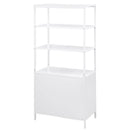 Kenneth - 3 Shelf Radio Weave Accent Cabinet