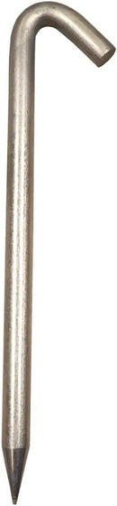 Steel Tent Stakes Heavy Duty Ground Stake, Metal Stakes to Anchor Commercial Inflatables, Outdoor Camping Canopy, Fence, Garden Tent Accessories, 1" Diameter x 18" Length, 4 Pack by CozyNest Decor