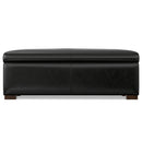 Gabbie - Coffee Table Upholstered Storage Ottoman by HouseOfZazla