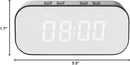 AFK Alarm Clock for Bedroom/Office,Digital Clock with Bluetooth Speaker,Small Alarm Clock for Heavy Sleepers Adults,Teens,Kids. by TinyTreasures Baby Boutique