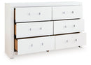 Maeling - Six Drawer Dresser by Unique Piece Furniture
