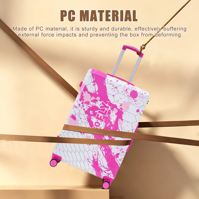 28 Inch PC Spinner Wheel Luggage - Pink, photo 7 of 10