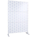 Outdoor & Indoor Metal Privacy Freestanding Decorative Screen
