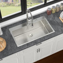 33 Inch Topmount Sink - Stainless Steel Kitchen Sink