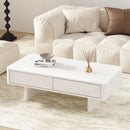 Ella - Coffee Table With 2 Full Extension Drawers by HouseOfZazla