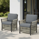 Outdoor Patio Arm Chairs Set of 2