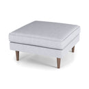 Amber - Square Upholstered Ottoman by HouseOfZazla