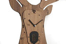 Stephanie Imports Modern Minimalist Reindeer Light Wall Clock by CozyNest Decor