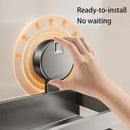 Spice Rack wall mounted 2 Pack,Suction Cups Spice Organizer for Cabinet,Large Capacity Metal Spice Shelf for Kitchen Cabinet, Pantry Doors, Bathroom, Shower, Home Decor(11.8 inch) by CozyNest Decor
