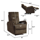 Recliner Chair With Power Function Easy Control Big Stocks, Recliner Single Chair For Living Room, Bed Room by HouseOfZazla