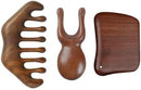 Wood Gua Sha Massage Tools Set,Scraping Scalp Massage Comb, Wooden Gua Sha Scraping Tools,3 Pieces. by CozyNest Decor