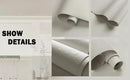 Dimoon 118''x15.7'' Cream Skin Peel and Stick Wallpaper Contact Paper Modern Self Adhesive Wall Paper Removable Renter Friendly Textured Solid Color Cabinet Vinyl Roll (118''x15.7'',Cream Skin) by GreenHaven Gardens