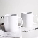 30oz Super Large Ceramic Coffee Mugs Large Handles Set of 2 (White) by CozyNest Decor