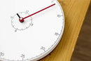 Stephanie Imports Modern Minimalist Thermometer Red Wall Clock by CozyNest Decor