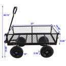 Solid Wheels Garden Cart Wagon by HouseOfZazla