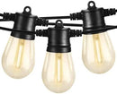 SUNTHIN Outdoor String Lights, 144ft(3 Pack 48ft) Patio Lights with LED Shatterproof Bulbs, Hanging for Outside, Garden, Backyard, Deck, Porch, Bistro, Pool, Party by GreenHaven Gardens