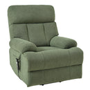 Oversized Power Lift Recliner Chai With Remote Control, Side Pocket, Spacious Seat by HouseOfZazla
