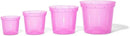 rePotme Orchid Pot - 8 inch Slotted Orchid Pots with Holes - 3 Pack (Rose Quartz) by GreenHaven Gardens