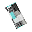 Large Microwave Heating Pad with Flax Seed, Scented or Unscented, Good For Back Pain or Cramps, Moist Heat Therapy or Ice Pack, Microwavable Bean Bag, 6" x 12" (Patchwork, No Added Herbs) by CozyNest Decor