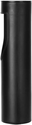 Techko Outdoor Solar Cylinder Bollard Path Lights, Modern Design, Waterproof IP65, Garden Lights for Landscape, Yard, Walkway, Pathway, Matte Black by GreenHaven Gardens