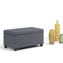 Sienna - Upholstered Storage Ottoman Bench by Unique Piece Furniture