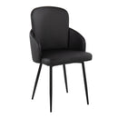 Dahlia - Contemporary Elegant Design Dining Chair (Set of 2) by HouseOfZazla