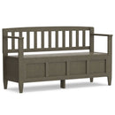 Brooklyn - Handcrafted Entryway Storage Bench