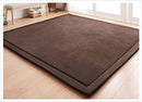 V-mix Children's Plush Foam Play Rug for Baby, Toddler, and Kids - Cushy Soft & Thick Hypoallergenic, Non-Toxic, Reversible Exercise & Yoga Mat by TinyTreasures Baby Boutique