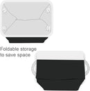 TheWarmHome Storage Basket for Gifts Empty - Large Cubes 3 Pack 15.8x11.8x11.8 inch Storage Bins for Organizing Book Cloth Bathroom Toy (White & Black) by TinyTreasures Baby Boutique